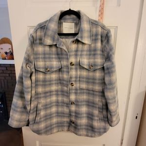 Super Soft and Cozy and Warm Fully Lined American Eagle Plaid Flannel Shacket